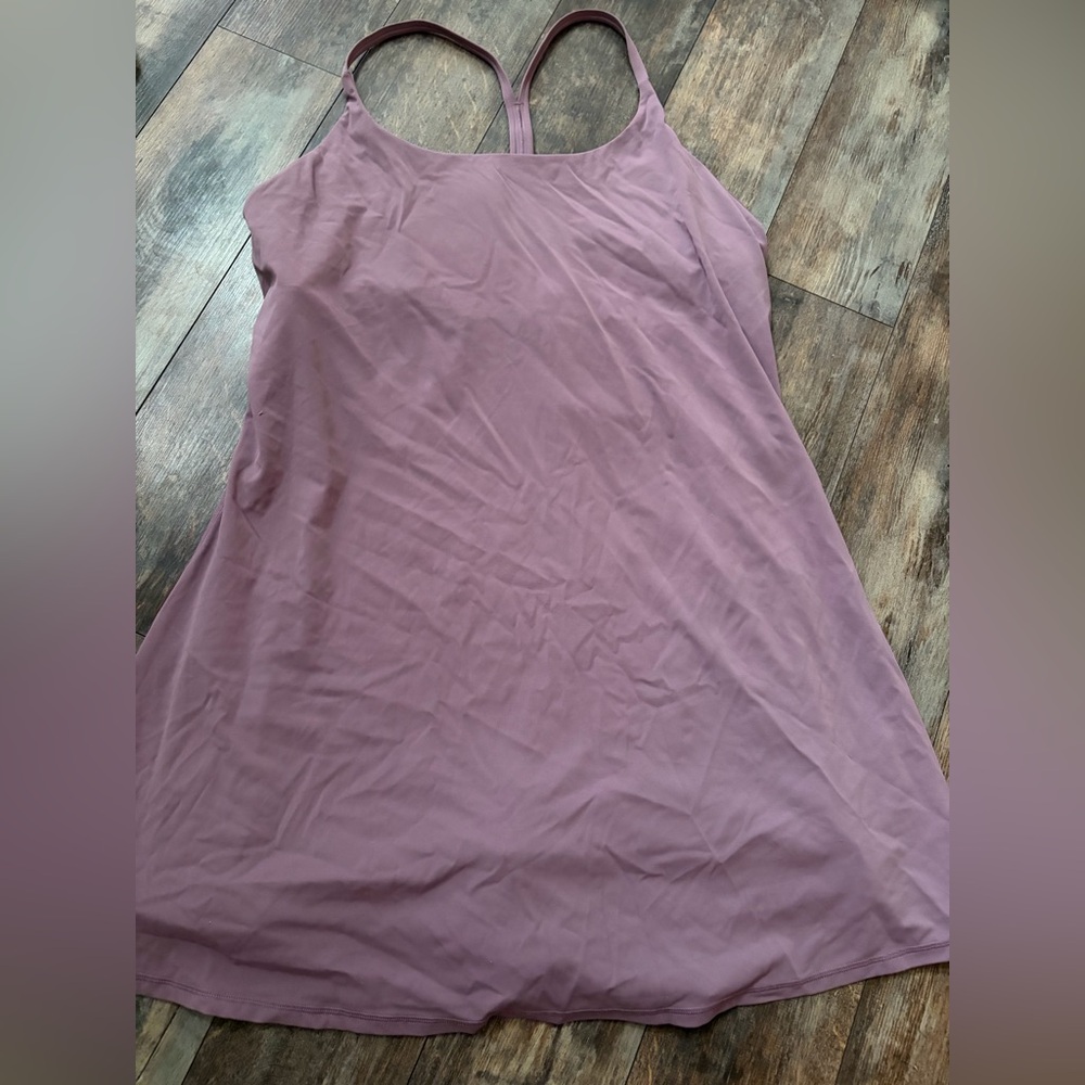 Halara Dress Cloudful Everyday 2 In 1 Built In Shorts Lavender Sz 2XL
